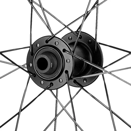 ROSE Bikes 404 Firecrest™ Carbon Disc 28“/700C Front Wheel for Disc Brakes, MY2022| Road|Aero Wheels