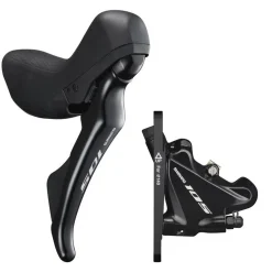 ROSE Bikes 105 ST-R7020 STI Brake/Shift Lever Combination With BR-R7070 Front Disc Brake| Disc Brakes