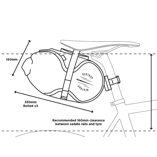 ROSE Bikes ADVENTURE RACE Saddle Bag| Bike Bags