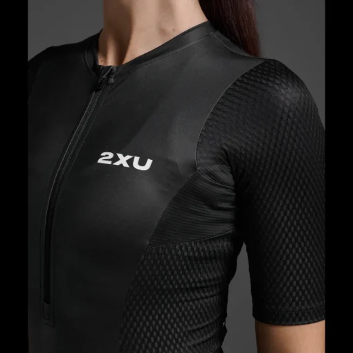 ROSE Bikes Aero Hex Sleeved Trisuit for Women| Tri Suits