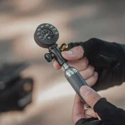 ROSE Bikes Airbooster G+ CO2 Inflator With Pressure Gauge| CO2 Pumps And Cartridges