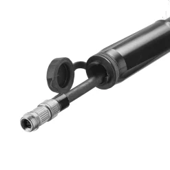 ROSE Bikes airik T-FLEX Aluminium Mini Pump with Schrader/Presta Hose Connection| Mini Pumps