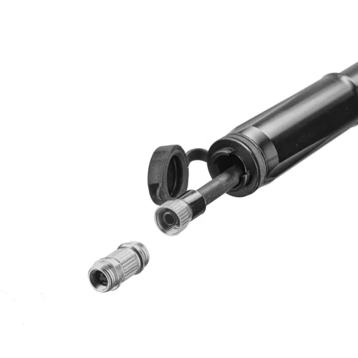 ROSE Bikes airik T-FLEX Aluminium Mini Pump with Schrader/Presta Hose Connection| Mini Pumps