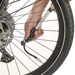 ROSE Bikes airik T-FLEX Aluminium Mini Pump with Schrader/Presta Hose Connection| Mini Pumps