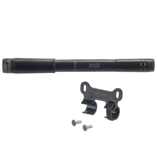 ROSE Bikes airik T-FLEX Aluminium Mini Pump with Schrader/Presta Hose Connection| Mini Pumps