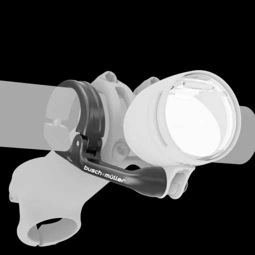 ROSE Bikes Aluminium Handlebar Holder for Dynamo and E-Bike Headlights| Dynamo-Powered