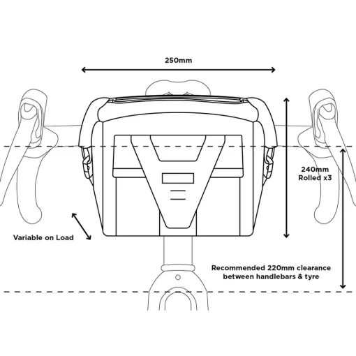 ROSE Bikes BAR PACK Handlebar Bag| Bike Bags