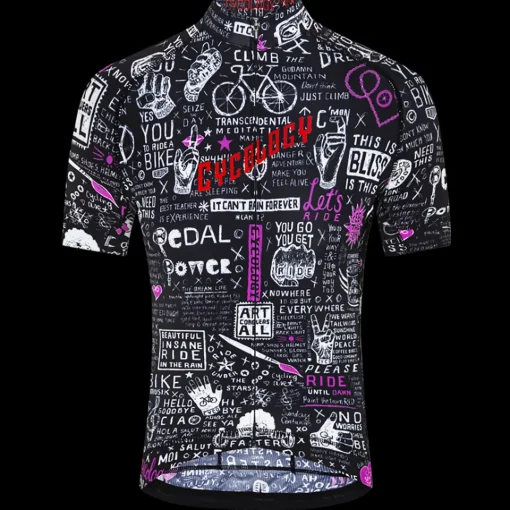 ROSE Bikes BIKE GRAFFITI MEN'S JERSEY Short-sleeved Cycling Jersey| Short Sleeve Jerseys