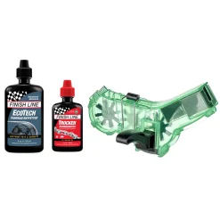 ROSE Bikes Chain Cleaning Set with EcoTech Degreaser and Dry Lubricant| Cleaning Accessories|Care Products
