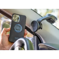 ROSE Bikes Charging Suction Mount SPC+ Car Mount for Windscreen, with Charging Function| Smartphone Accessories