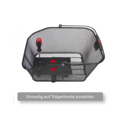 ROSE Bikes CITYMAX KORBKLIP rear bike basket| Bike Baskets
