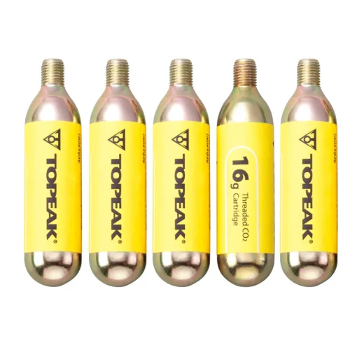 ROSE Bikes CO2 Cartridges 16g Threaded, 5 Pack| CO2 Pumps And Cartridges