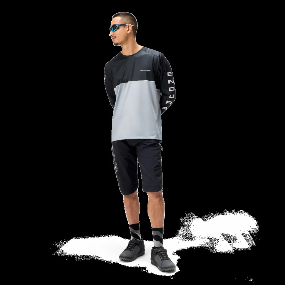 ROSE Bikes CORE PRINTED L/S TEE Long-sleeved MTB Jersey| MTB Shirts|Long Sleeve Jerseys