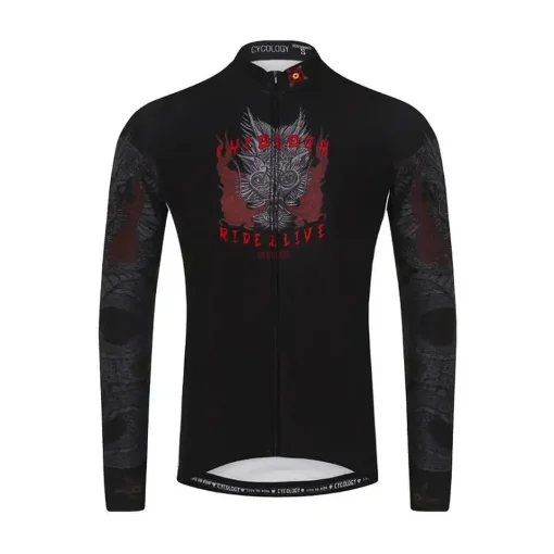 ROSE Bikes DRAGON MEN’S LONG SLEEVE JERSEY Cycling Jersey| Long Sleeve Jerseys