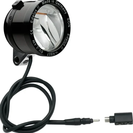 ROSE Bikes Edelux II Front Light with Coaxial Connector| Dynamo-Powered
