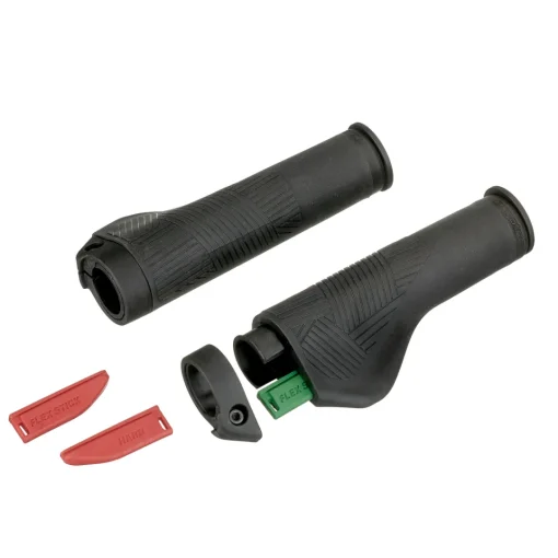 ROSE Bikes EG Active Flex Grips with Cushioning Adjustment (Antibacterial)| Handlebar Accessories