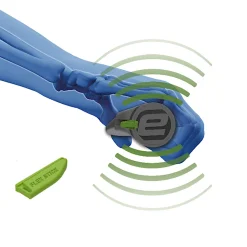 ROSE Bikes EG Active Flex Grips with Cushioning Adjustment (Antibacterial)| Handlebar Accessories