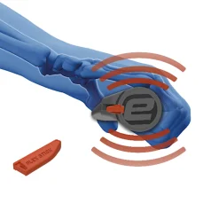 ROSE Bikes EG Active Flex Grips with Cushioning Adjustment (Antibacterial)| Handlebar Accessories