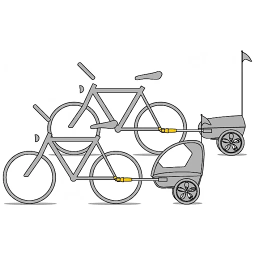 ROSE Bikes EU Trailer Hitch| Bike Trailers