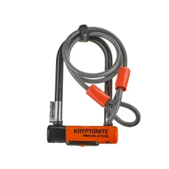 ROSE Bikes Evolution Mini-7 U-Lock incl. KryptoFlex Loop Cable| U-Locks