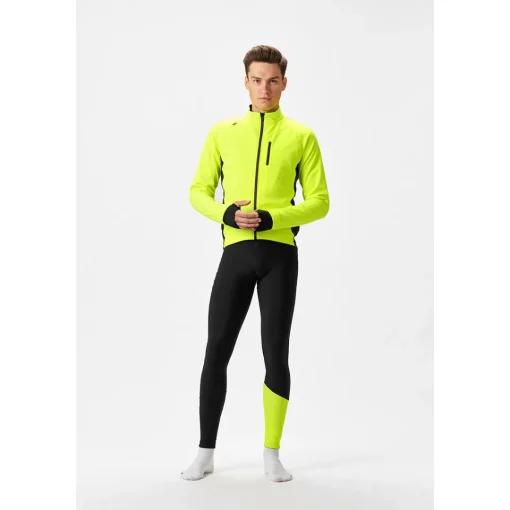 ROSE Bikes FLUO Thermo Wind Jacket for Cycling| Road Bike Jackets|Softshell Jackets