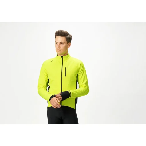 ROSE Bikes FLUO Thermo Wind Jacket for Cycling| Road Bike Jackets|Softshell Jackets