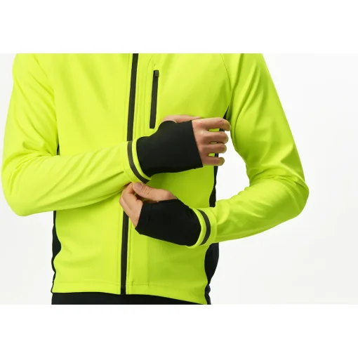 ROSE Bikes FLUO Thermo Wind Jacket for Cycling| Road Bike Jackets|Softshell Jackets