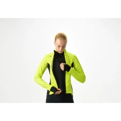 ROSE Bikes FLUO Thermo Wind Jacket W Women's Cycling Jacket| Road Bike Jackets|Softshell Jackets