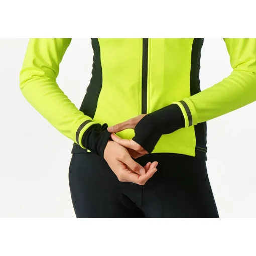 ROSE Bikes FLUO Thermo Wind Jacket W Women's Cycling Jacket| Road Bike Jackets|Softshell Jackets