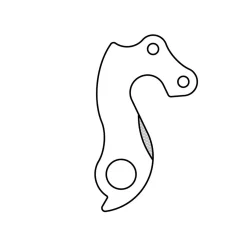 ROSE Bikes GH-080 derailleur hanger| Derailleur Hangers