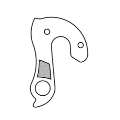 ROSE Bikes GH-119 derailleur hanger| Derailleur Hangers