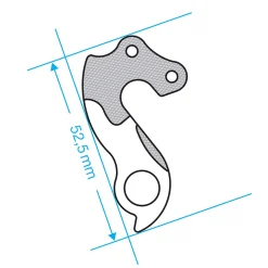ROSE Bikes GH-043 derailleur hanger| Derailleur Hangers