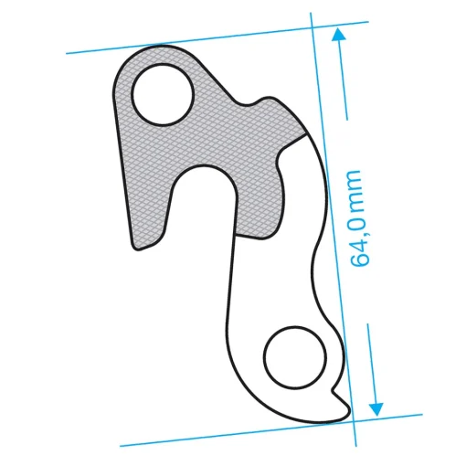 ROSE Bikes GH-068 derailleur hanger| Derailleur Hangers