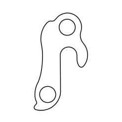 ROSE Bikes GH-036 derailleur hanger| Derailleur Hangers
