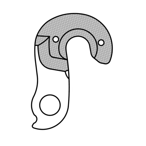 ROSE Bikes GH-161 derailleur hanger| Derailleur Hangers