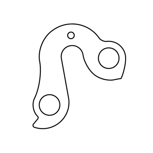 ROSE Bikes GH-090 derailleur hanger| Derailleur Hangers