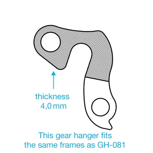 ROSE Bikes GH-013 derailleur hanger| Derailleur Hangers