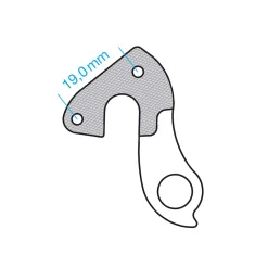 ROSE Bikes GH-058 derailleur hanger| Derailleur Hangers