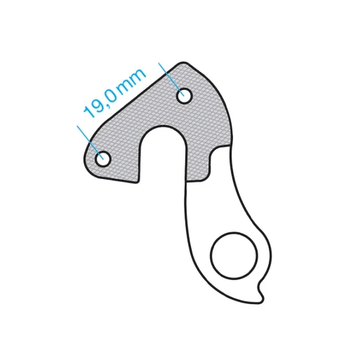 ROSE Bikes GH-058 derailleur hanger| Derailleur Hangers