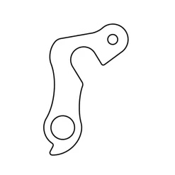 ROSE Bikes GH-026 derailleur hanger| Derailleur Hangers
