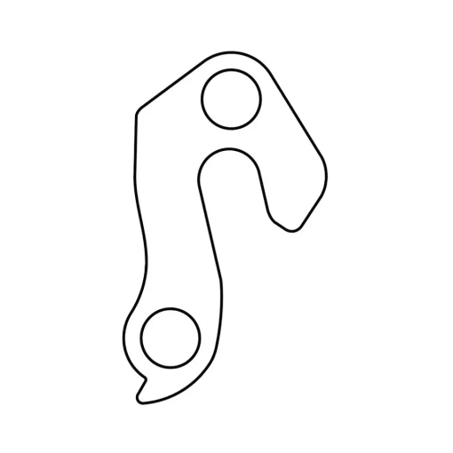 ROSE Bikes GH-078 Derailleur Hanger technically identical with ROSE Derailleur Hanger 70| Derailleur Hangers