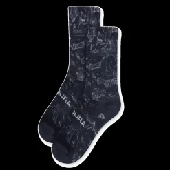 ROSE Bikes GRID FLORAL LTD PRINT SOCK Cycling Socks| Socks