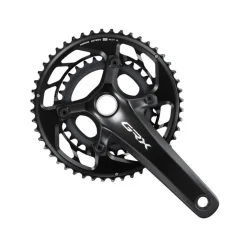 ROSE Bikes GRX FC-RX820-2 Hollowtech II Crankset Double x 12-Speed, 31-48 Teeth| Road And Cross