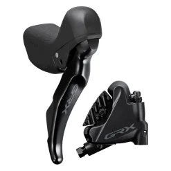 ROSE Bikes GRX ST-RX400 Brake/Shift Lever Combination 2x10 Speed with BR-RX400 Disc Brake Caliper (Front or Rear)| Disc Brakes