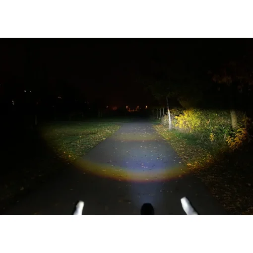 ROSE Bikes GVolt 100™ Rechargeable Front Light Dual System| Battery-Powered
