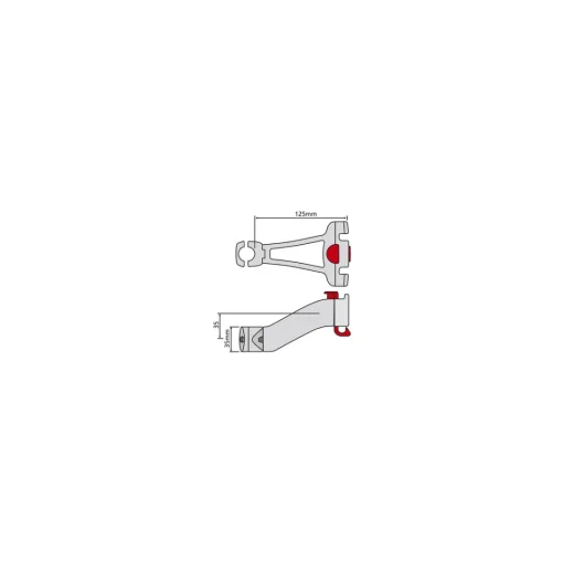 ROSE Bikes handlebar adapter for stem| Bike Bags