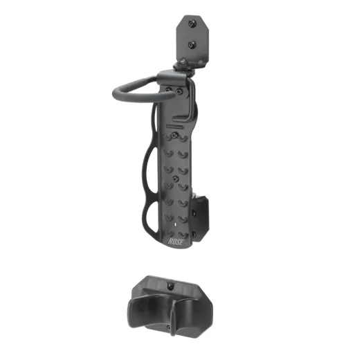 ROSE Bikes Hook-In Vario Wall Mount Bike Rack Foldable and Swivelling| Bike Racks