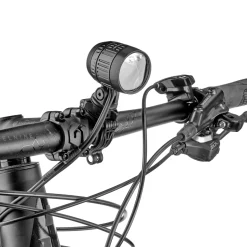 ROSE Bikes IQ-XM Speed Battery-Powered Front Light with High Beam Function| Battery-Powered