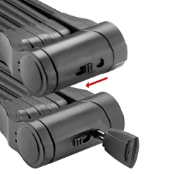 ROSE Bikes LOCKMAXX FL 75 Folding Lock With Holder| Folding Locks