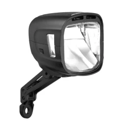 ROSE Bikes Lumotec IQ-XL Highbeam Dynamo Headlight with Daytime Running Light and High Beam| Dynamo-Powered